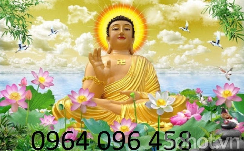 tranh phật 3d phòng thờ