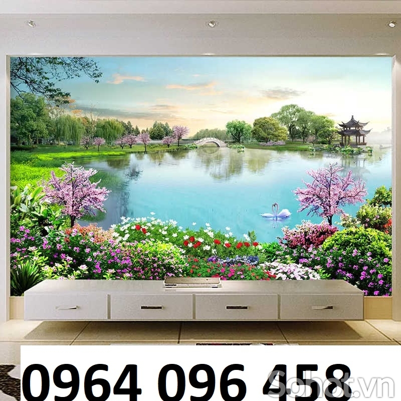 gạch tranh cảnh thiên nhiên 3d - HS44