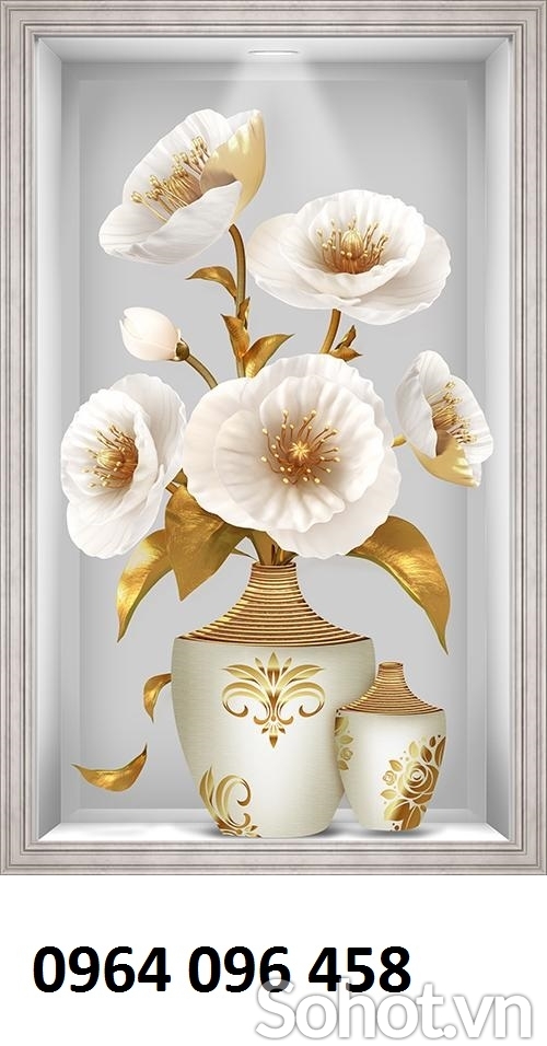 Tranh gạch 3d khổ đứng - GVCC3