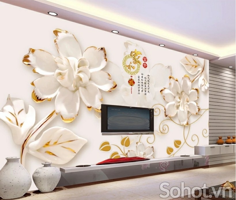 Tranh 3D-tranh gạch