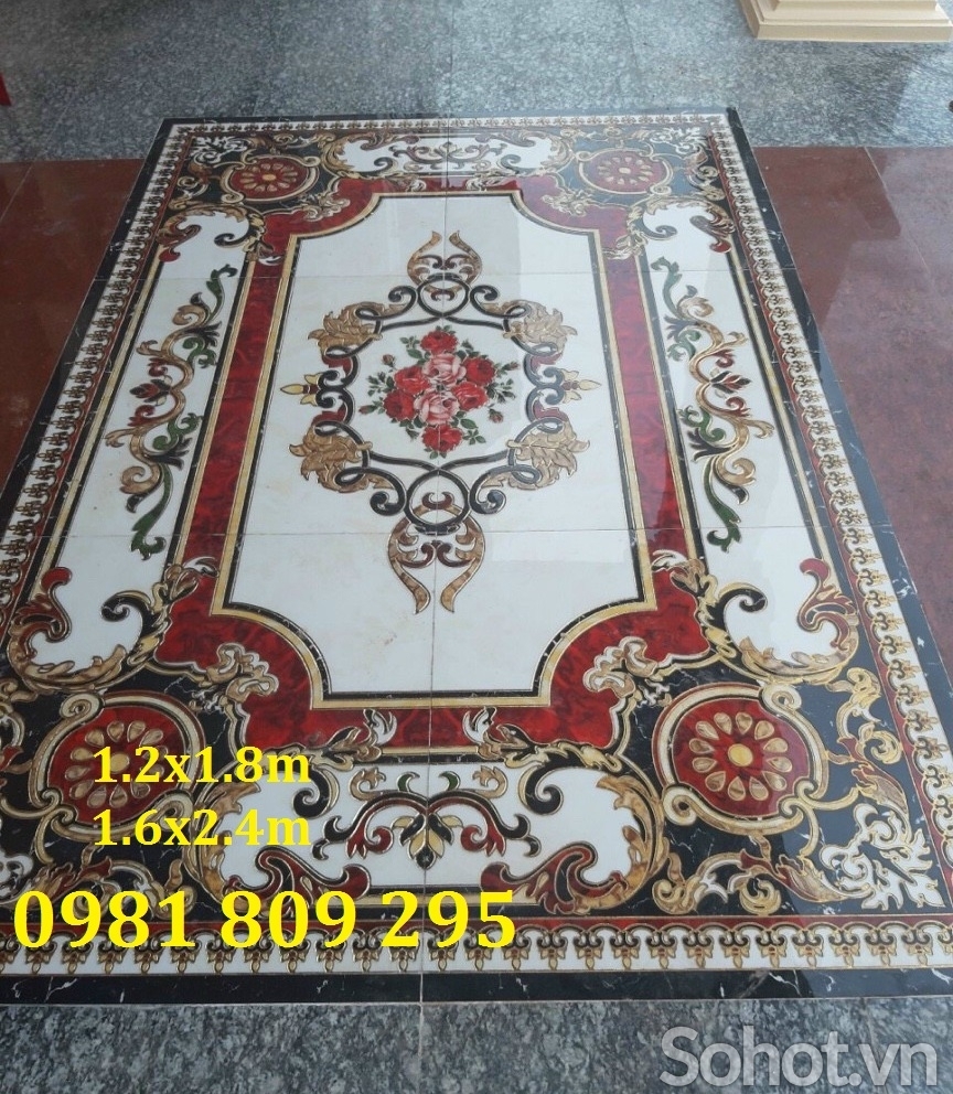 Gạch thảm nền phòng khách