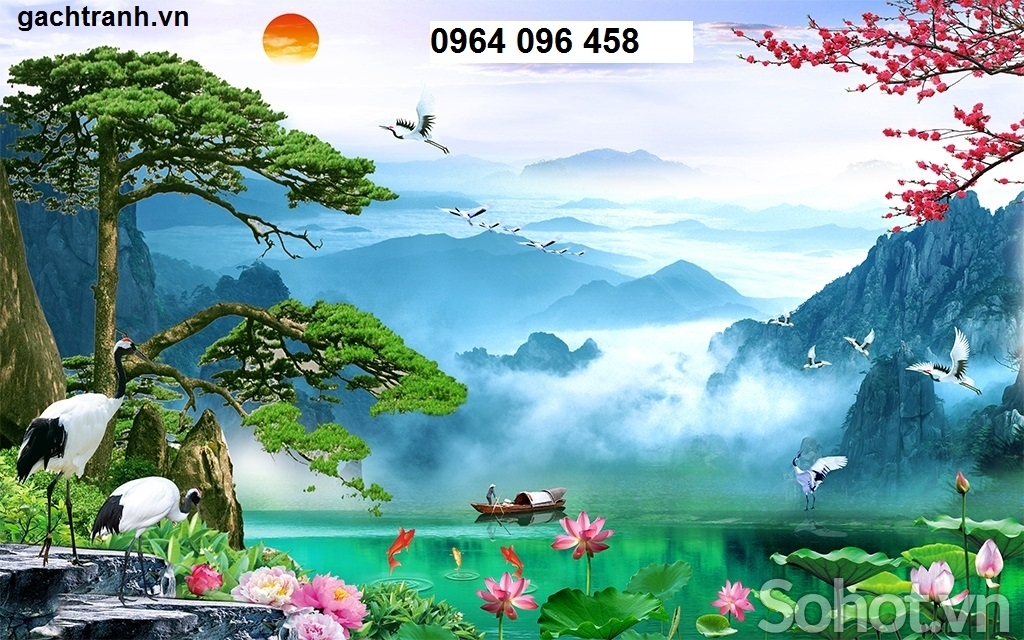 Tranh 3d - tranh gạch 3d - gạch tranh 3d - 0322X