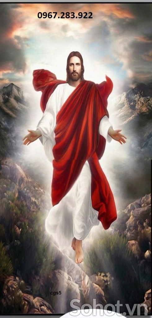 Gạch ốp tường 3d Thiên Chúa