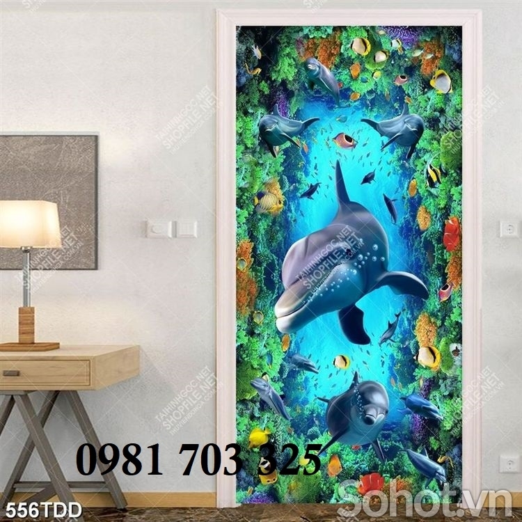 Gạch cảnh biển 3D trang trí đẹp