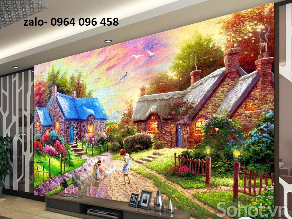 Tranh 3d - tranh gạch 3d - gạch tranh 3d - SLMN5