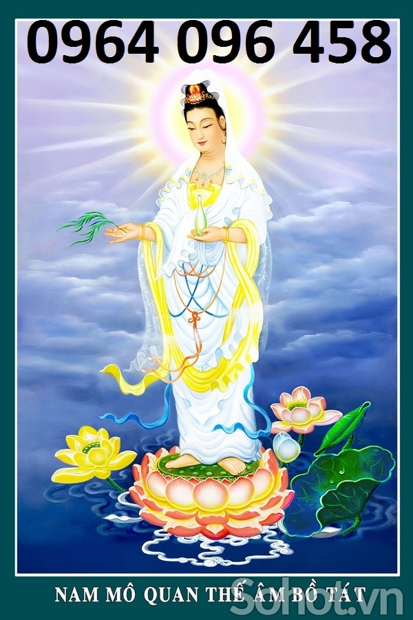 Tranh gạch 3d phật quan âm - LGX4
