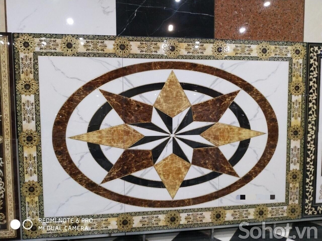 Gạch thảm men 3d sang trọng