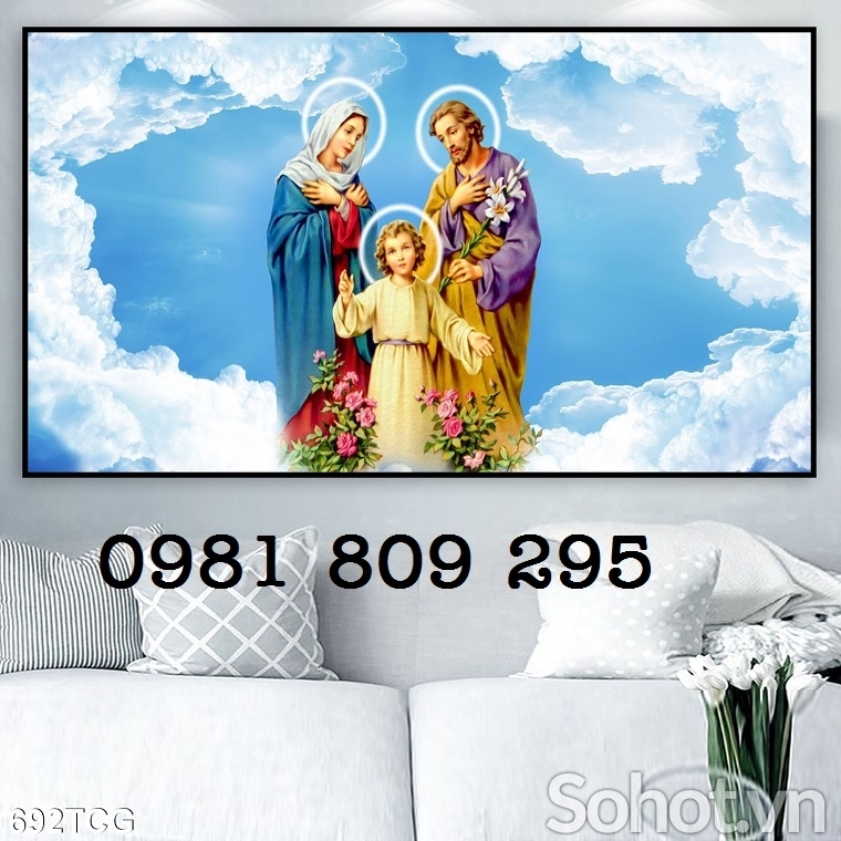 Gạch tranh , tranh gạch công giáo 3d