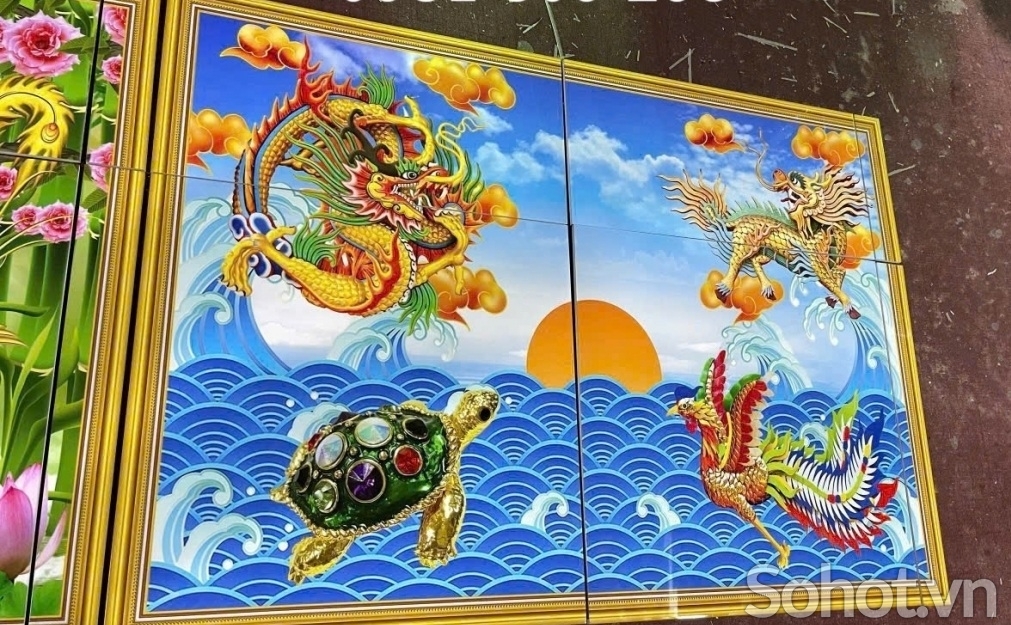Tranh gạch 3d phong thủy - SXV554