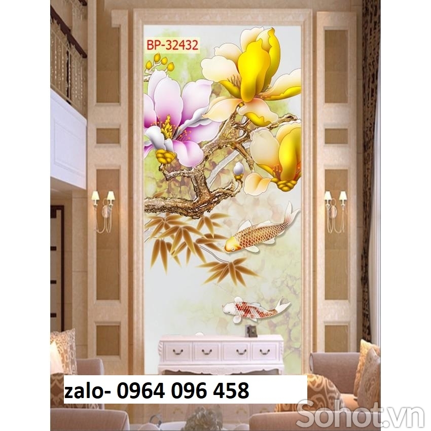 Tranh gạch hoa ngọc 3d - KDX33
