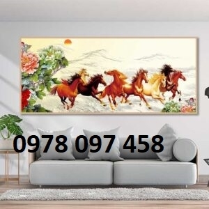 Gạch tranh 3D - mã đáo thành công.