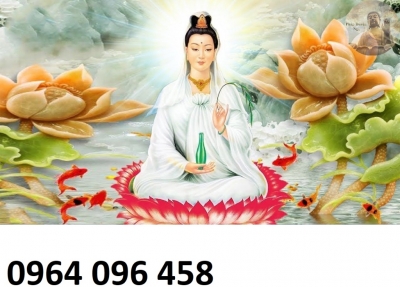Tranh gạch 3d phật quan âm - 89CLM