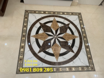Thảm gạch hoa văn vuông , mẫu thảm bền đẹp