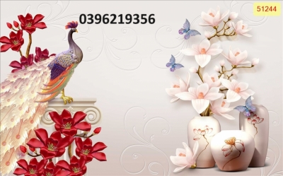 Tranh hình công phượng đẹp trang trí