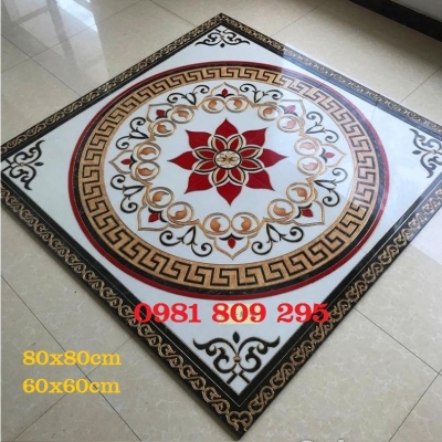 Thảm gạch 80x80cm chiếu nghỉ