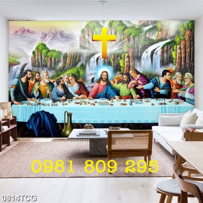 Tranh công giáo - gạch tranh 3d