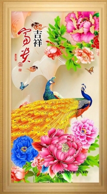 Tranh gạch ốp tường hành lang 3d - 643XPP
