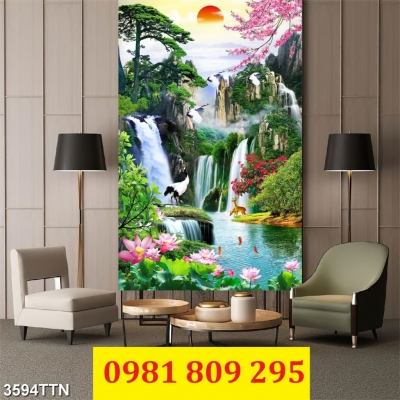 Mẫu tranh gạch , gạch trang trí tường , Tranh 3d
