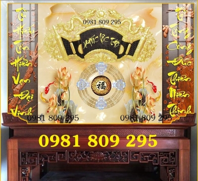 Tranh gạch , gạch men phòng thờ HN999