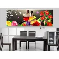 Tranh gạch 3d ốp tường phòng bếp - CNB744