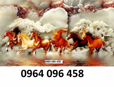 Tranh gạch 3d mã đáo thành công - NXC63