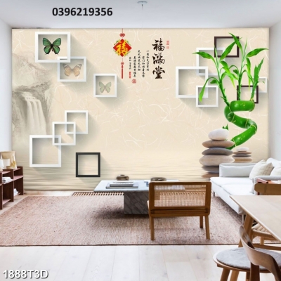 Tranh gạch đẹp 3D treo tường