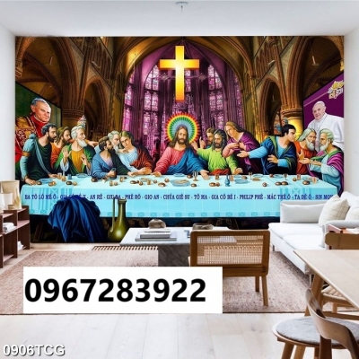 Tranh gạch 3d công giáo