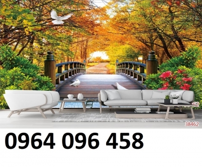 Tranh gạch 3d cảnh thiên nhiên đẹp - JFD4