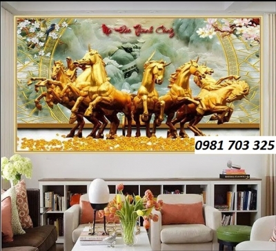 Tranh gạch bát mã