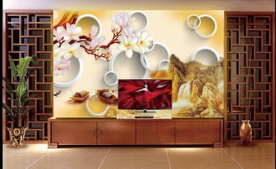 Tranh gạch men 3d ốp tường phòng khách đẹp - CXV55