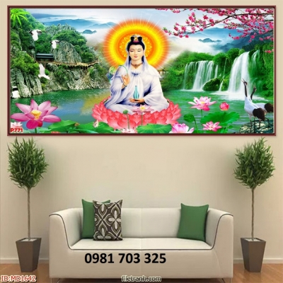 tranh phòng thờ, gạch tranh Phật giáo