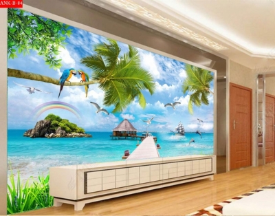 Tranh gạch 3d cảnh biển - SLDX4
