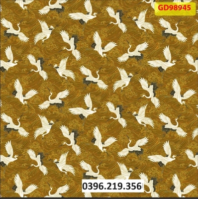 Tranh gạch 3d chim hạc đẹp