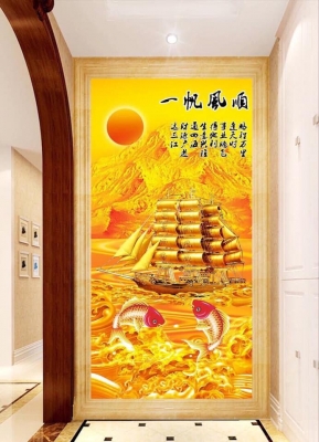 Gạch tranh khổ dọc