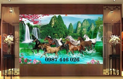 Tranh gạch mã đáo thành công