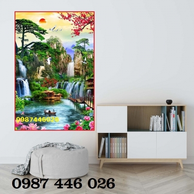 Tranh gạch men phong cảnh thiên nhiên HP9822