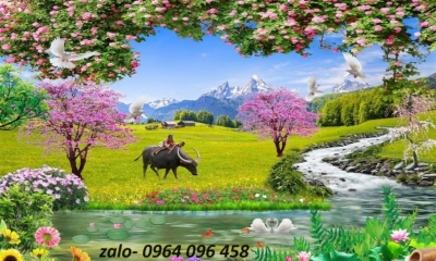 Tranh gạch 3d ốp tường ngoài trời - 7899MN