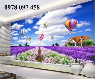 Gạch tranh vườn hoa