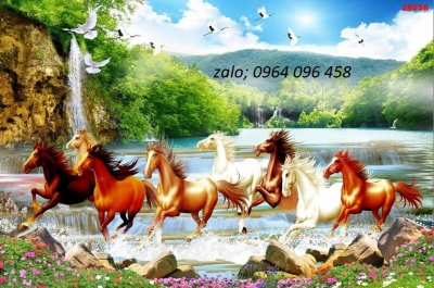 Tranh gạch 3d mã đáo thành công - 7MVX