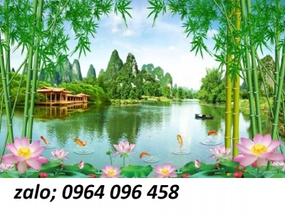 Tranh gạch 3d phong cảnh đồng quê - JSXX22