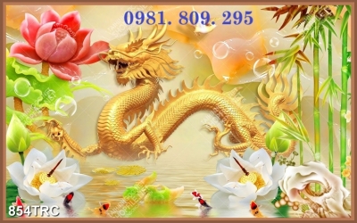 Gạch tranh rồng phượng HN888