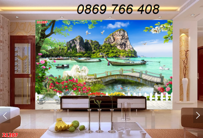 Tranh ốp tường 3d trang trí