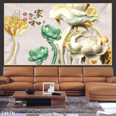 Tranh 3D- Tranh gạch sứ ngọc