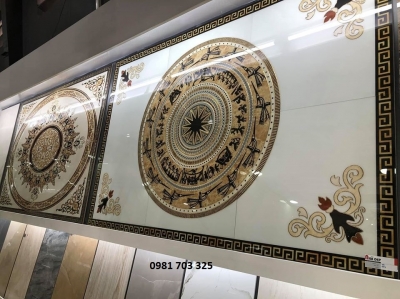 Chiếu nghỉ phòng khách- gạch thảm lát sàn