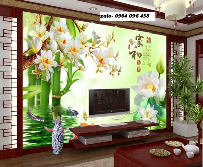 Tranh gạch 3d trang trí phòng khách đẹp - MCV43