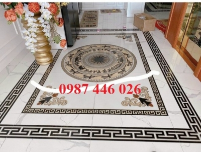 Gạch thảm lát nền nhà hoa văn đẹp HP824