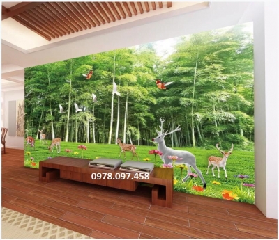 Tranh gạch phong cảnh - tranh 3D