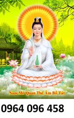 Tranh gạch 3d phật quan âm - XVC73