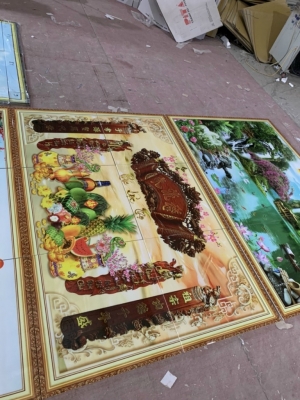 Gạch 3d tranh gạch phòng thờ HP7273