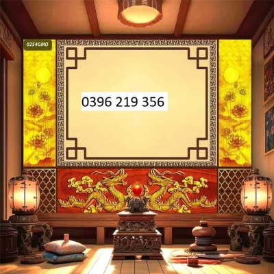 Tranh phong thủy ốp lát 3d - Tranh Phòng Thờ